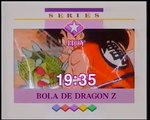Dragon Ball Z en Telemadrid - Anuncio de la programación