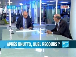 A la Une-Après Bhutto, quel recours?-FR-FRANCE24