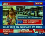Ola & Uber drivers strike enters day 6, drivers demand higher rates due to fuel hike