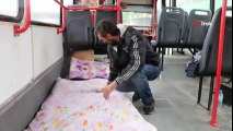 Bozuk Halk Otobüsünde Yaşayan KOAH Hastası Vatandaş Yardım Bekliyor
