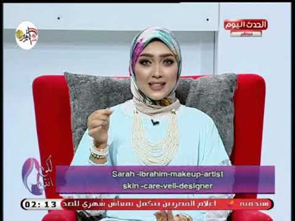 خبيرة التجميل سارة ابراهيم توضح طرق العناية بالأظافر وطريقة رائعة لتبييضها
