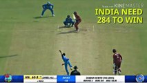 India Vs West Indies 3rd ODI 2018 - Highlights