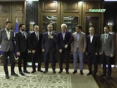 Başkanımız Ali Ay Ve Yönetim Kurulumuz Büyükşehir Belediye Başkanı Alinur Aktaş'ı Ziyaret Etti