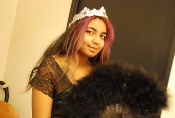 La créatrice Tsuki Toxicity au salon du mariage du Florival