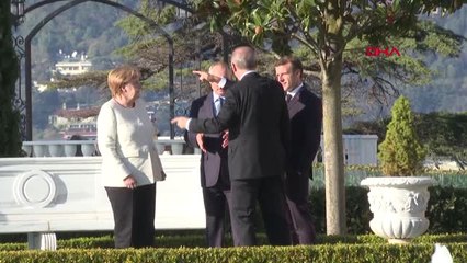 İstanbul Suriye Zirvesi Öncesi Liderlerden Aile Fotoğrafı Görüntüsü