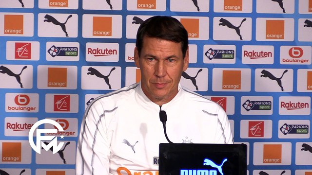 Rudi Garcia donne des nouvelles de Thauvin et son problème de chaussure...