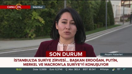 İstanbul'da tarihi Dörtlü Suriye Zirvesi başladı