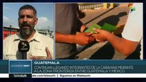 Siguen llegando migrantes a la frontera entre México y Guatemala