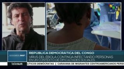 Ébola se propaga en el Congo en medio de una crisis política y social