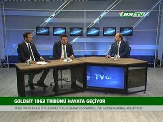 Yönetim Kurulu Üyelerimiz Goldsit 1963 Tribünü'nün Detaylarını Aktardı