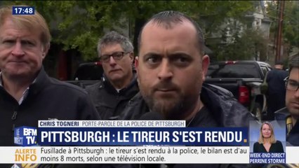 Fusillade à Pittsburgh: les premières précisions des forces de l'ordre