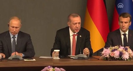 İstanul'daki Tarihi Suriye Zirvesi Sonrası, 4 Lider Ortak Açıklama Yaptı