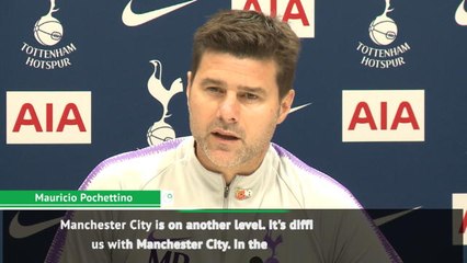"We want to reach Manchester City's level" - Pochettino