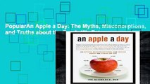 PopularAn Apple a Day: The Myths, Misconceptions, and Truths about the Foods We Eat
