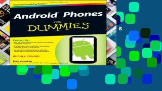 [P.D.F] Android Phones For Dummies [P.D.F]