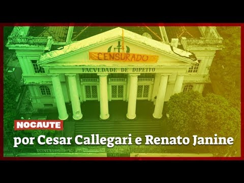 RENATO JANINE RIBEIRO: "NÃO HÁ LEI QUE POSSA PROIBIR FAIXAS CONTRA O FASCISMO E A MORTE DE MARIELLE"