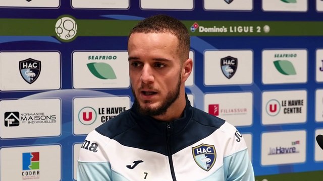Après HAC - Lens (2-1), réaction de Victor Lekhal
