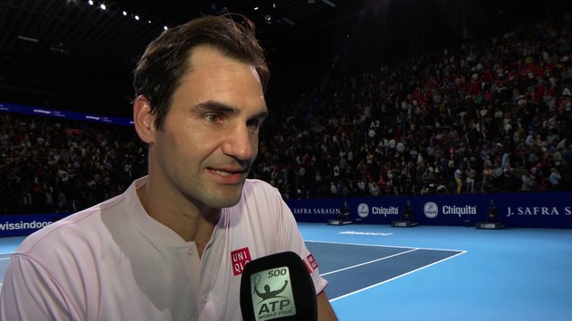 ATP - Bâle 2018 - La 70e victoire de Roger Federer aux Swiss Indoors avant sa finale contre Marius Copil