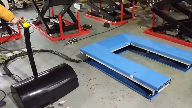 u type hydraulic scissor lift platform