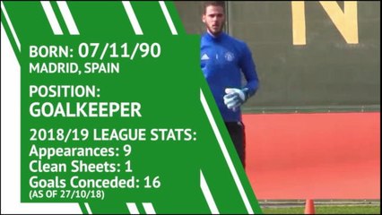 كرة قدم: الدوري الإنكليزي: دافيد دي خيا – السيرة الاحترافيّة