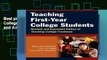 Best product  Teaching First-Year College Students (Jossey-Bass Higher and Adult Education)