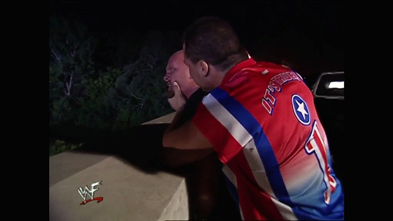 kurt angle kidnaps stone cold steve austin