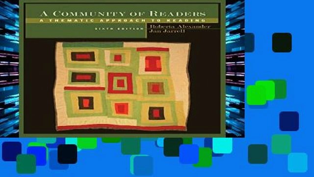 ReviewA Community of Readers A Thematic Approach to Reading