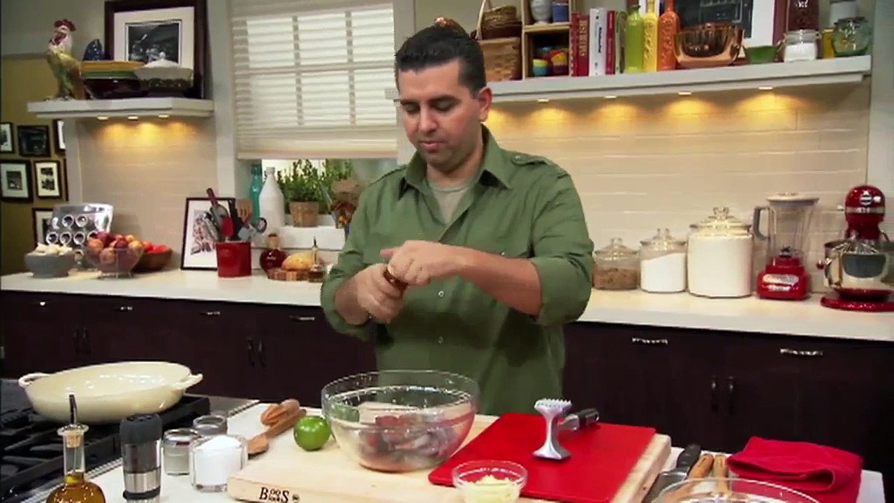 Koriander Limetten Salat mit Huhn oder Garnelen