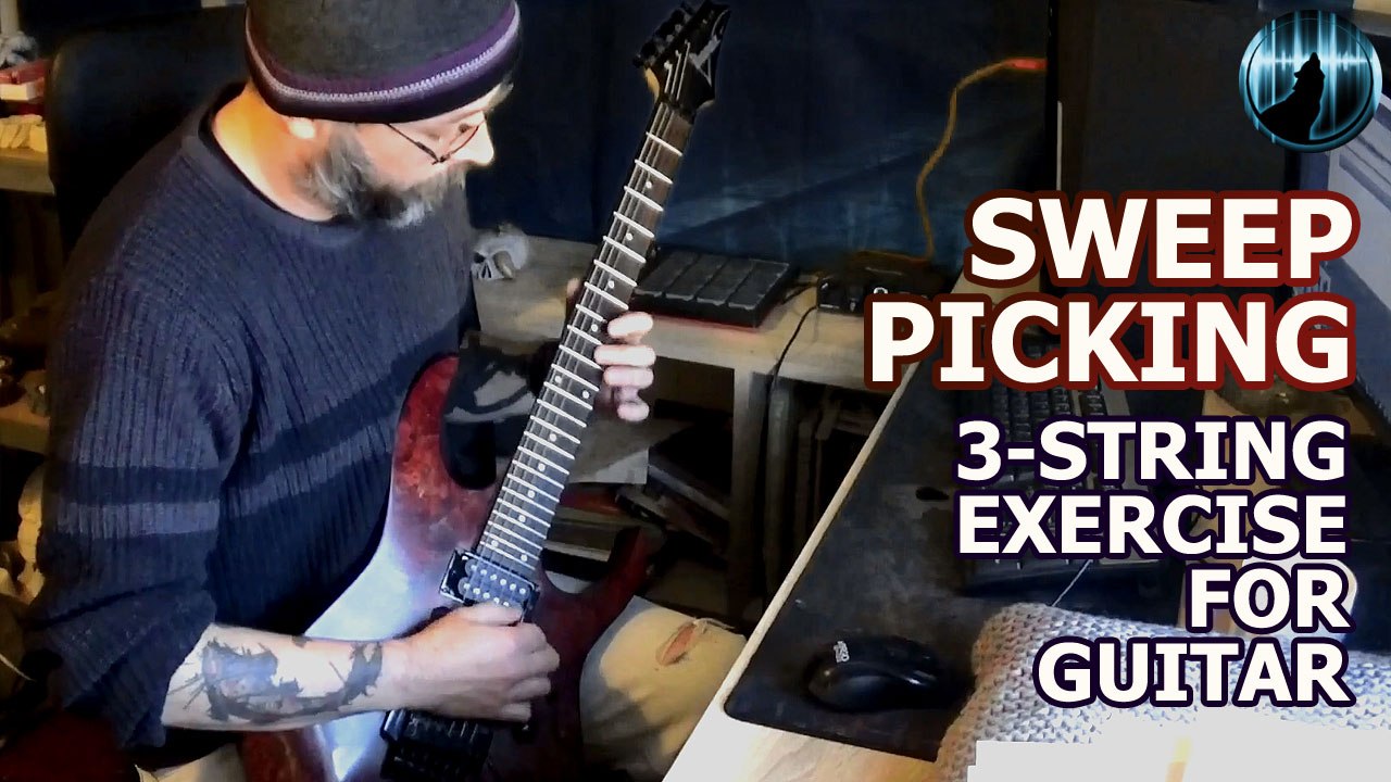 Sweep Picking | 3-String Exercise For Guitar