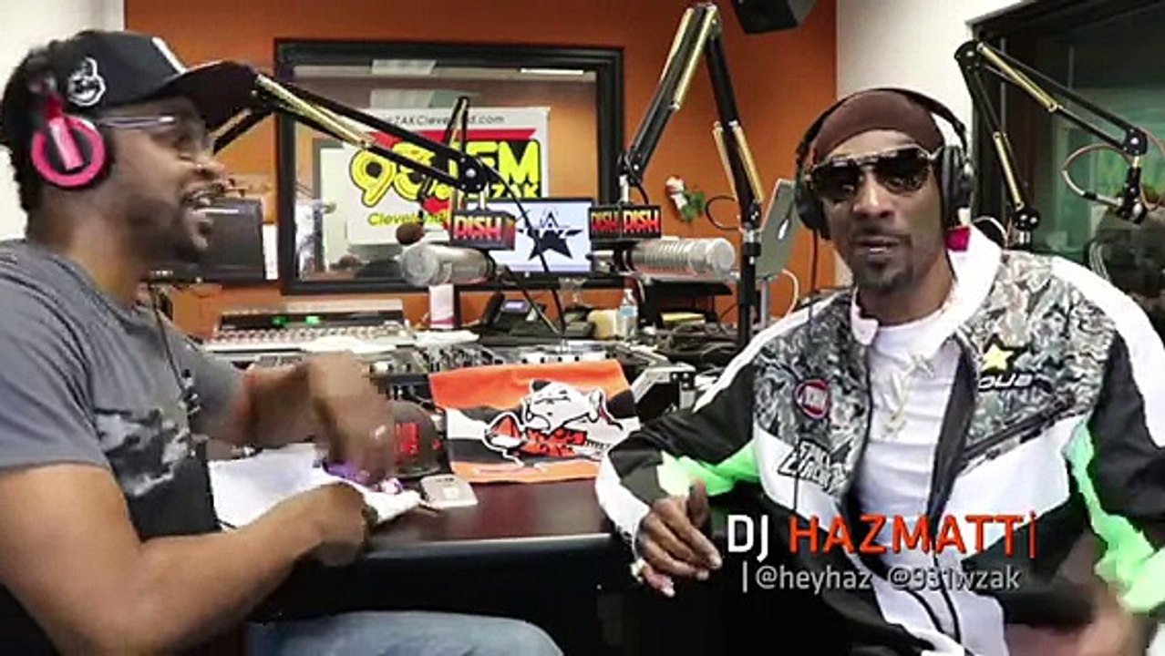 Snoop Dogg "Afro Puffs" & "Bad Intentions" Freestyle @ 93.1 WZAK / Dish Nation "The Hey Haz Show" with DJ Haz Matt, 10-11-2018