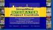 Best product  Simplified Integrated Project Controls: Project Controls Based On Earned Value
