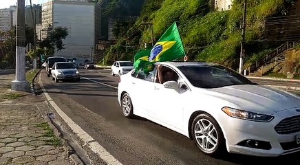 Carreata a favor de Bolsonaro em Vitória
