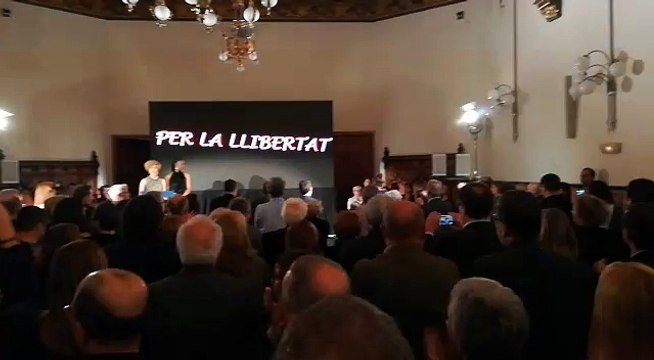 Crits de llibertat a l'entrega dels Premis Octubre