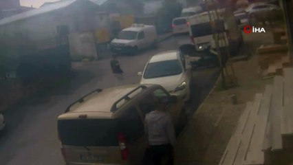 Arnavutköy'de 260 bin liralık gasp kamerada