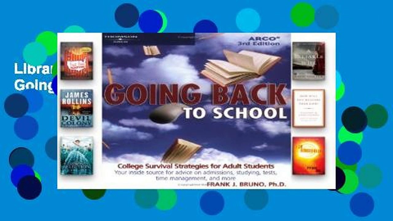 Library  Going Back to School 3e (Arco Going Back to School)