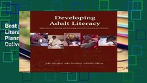 Best product  Developing Adult Literacy: Approaches to Planning, Implementing and Delivering