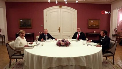 4'lü Suriye Zirvesinin Ardından Liderler Birlikte Yemek Yedi