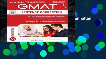 ReviewGMAT Sentence Correction (Manhattan Prep GMAT Strategy Guides)
