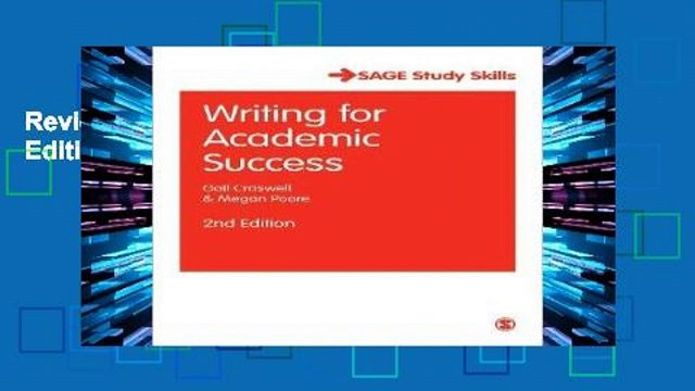 ReviewWriting for Academic Success, 2nd Edition (SAGE Study Skills Series)