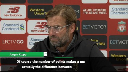 "3 Points feels like 20" - Klopp on Title Race