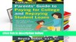 Library  Cliffsnotes Parents  Guide to Paying for College and Repaying Student Loans