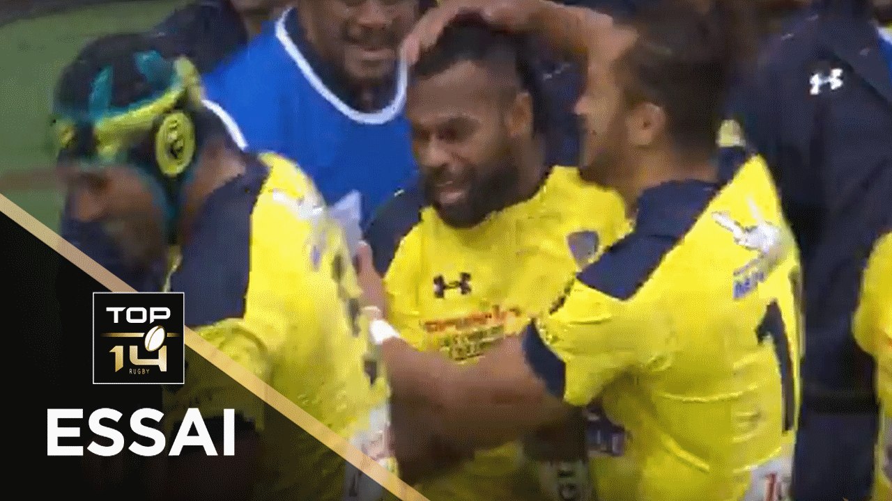 TOP 14 - Essai Alivereti RAKA (ASM) - Clermont - Castres - J8 - Saison 2018/2019