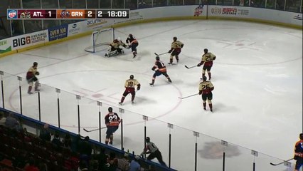 ECHL Atlanta Gladiators 1 at Greenville Swamp Rabbits 3