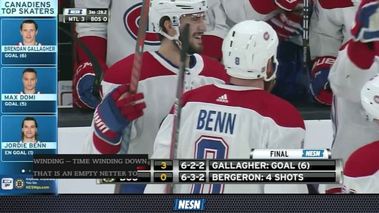 NESN Sports Today: Tuukka Rask, Patrice Bergeron and Jake DeBrusk React To Bruins' Loss To Canadiens