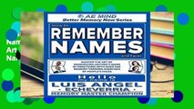 Best product  How to Remember Names and Faces: Master the Art of Memorizing Anyone s Name By