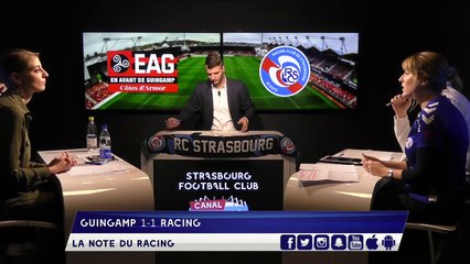 Guingamp - Strasbourg (1-1) : La note du match du Racing !
