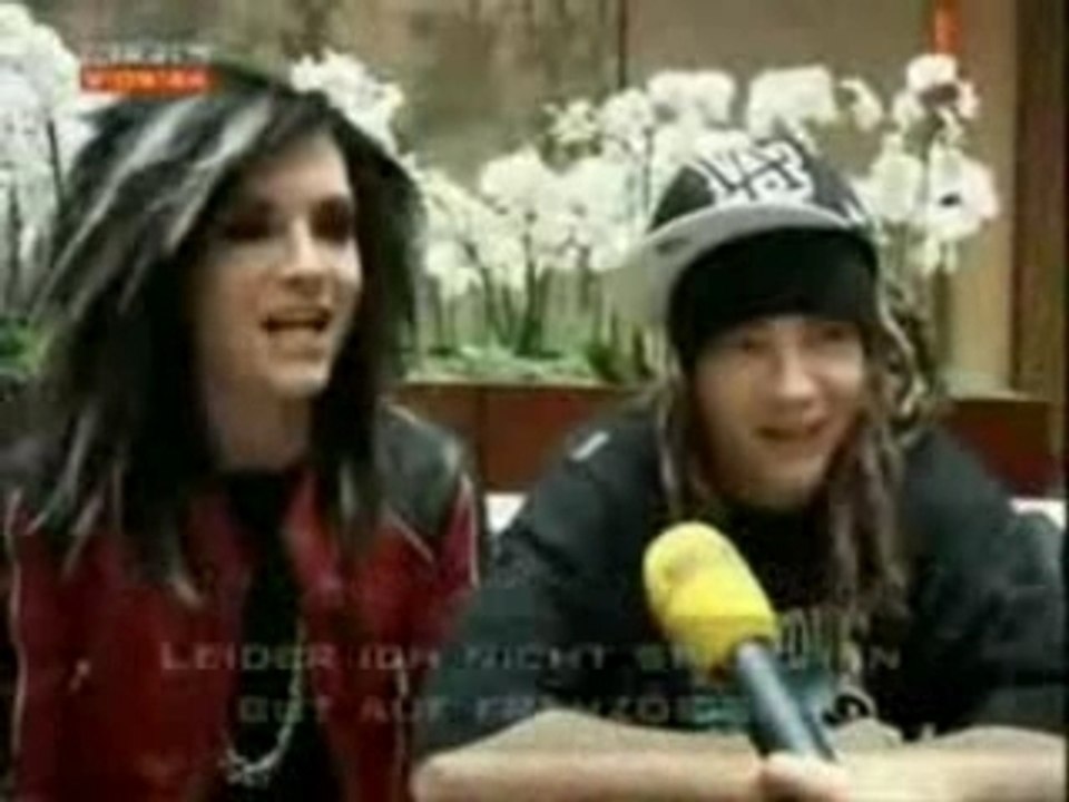 Tokio hotel et le français ....