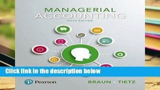 Library  Managerial Accounting