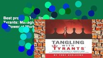 Best product  Tangling with Tyrants: Managing the Balance of Power at Work: Effective