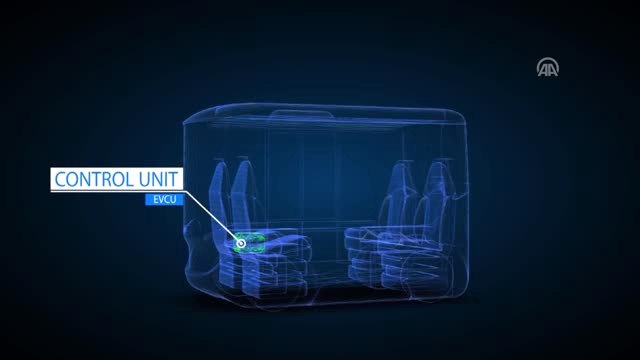 Yerli Sürücüsüz Elektrikli Araç Gün Yüzüne Çıktı